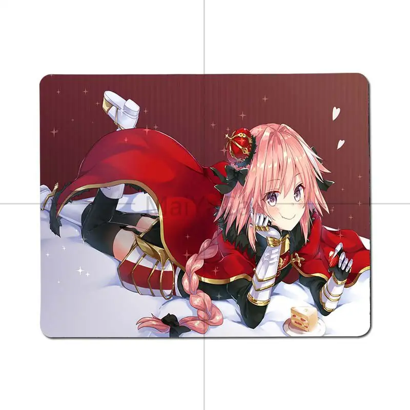 MaiYaCa подарок бойфренда astolfo аниме прочный резиновый коврик для мыши Компьютерные игровые аксессуары коврик для мыши геймерские игровые коврики милый коврик для мыши