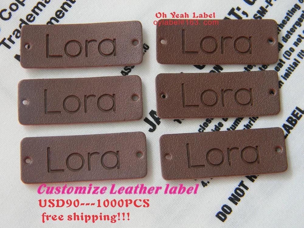 На заказ Высококачественная кожаная Этикетка/кожаная нашивка/ПУ