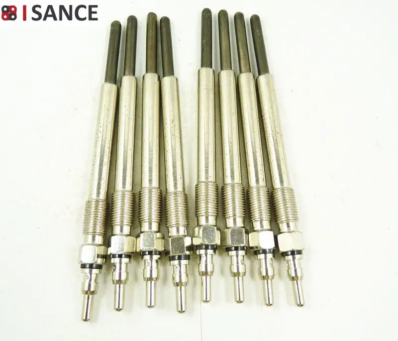ISANCE Powerstroke Turbo Diesel Glow Plug Set F4TZ12A342BA ZD11 For Ford Pick Up Econoline E-250 E-350 F-250 F-350 F450 F550 | Автомобили