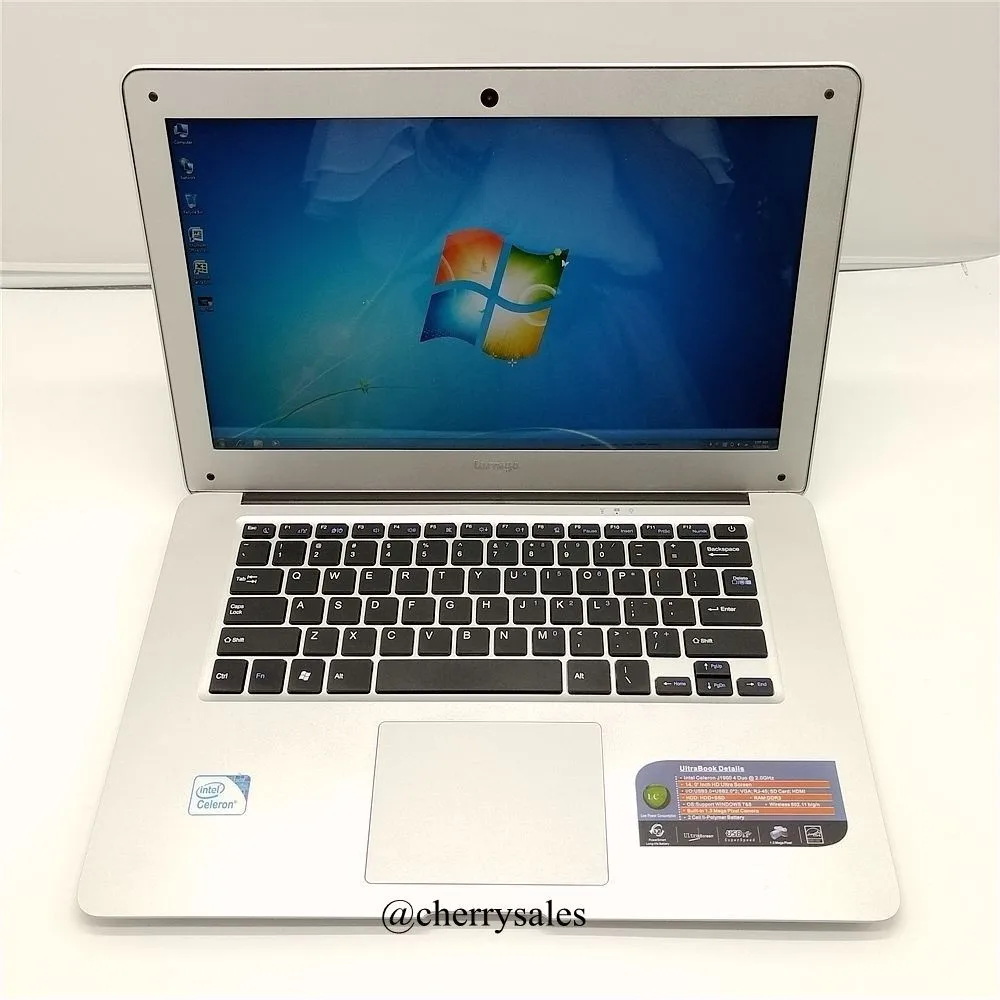 14 дюймов в тел Celeron 4 ядра J1900 2.0 ГГц 8 г Оперативная память 256 SSD Windows7/8.1 ноутбука