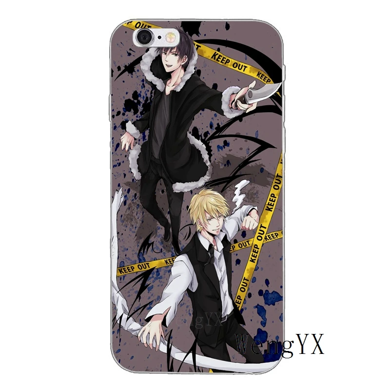 Японский аниме DuRaRaRa тонкий силиконовый мягкий чехол для телефона Samsung Galaxy S3 S4 S5 S6
