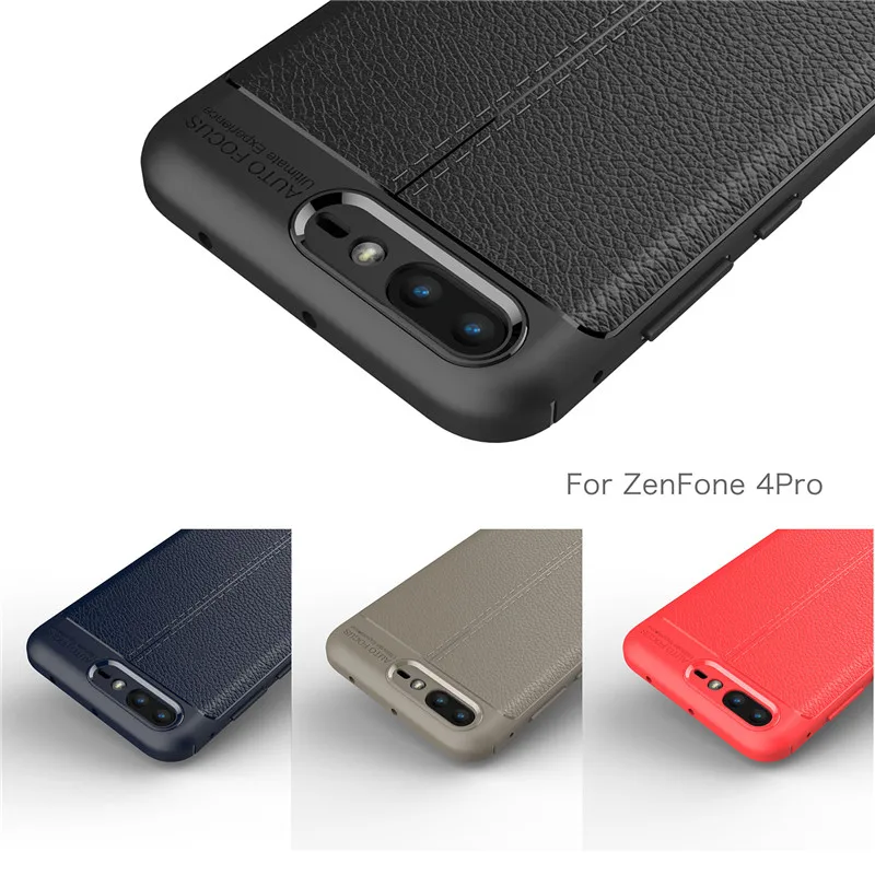 Силиконовый чехол для ASUS ZenFone 4 Pro ZS551KL 5 дюймов мягкий TPU PU кожаный Asus |