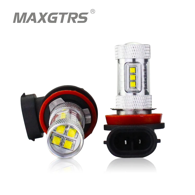 2x H8 H11 9005 9006 H16 CREE Chip светодиодный светильник белый/красный/желтый для автомобиля