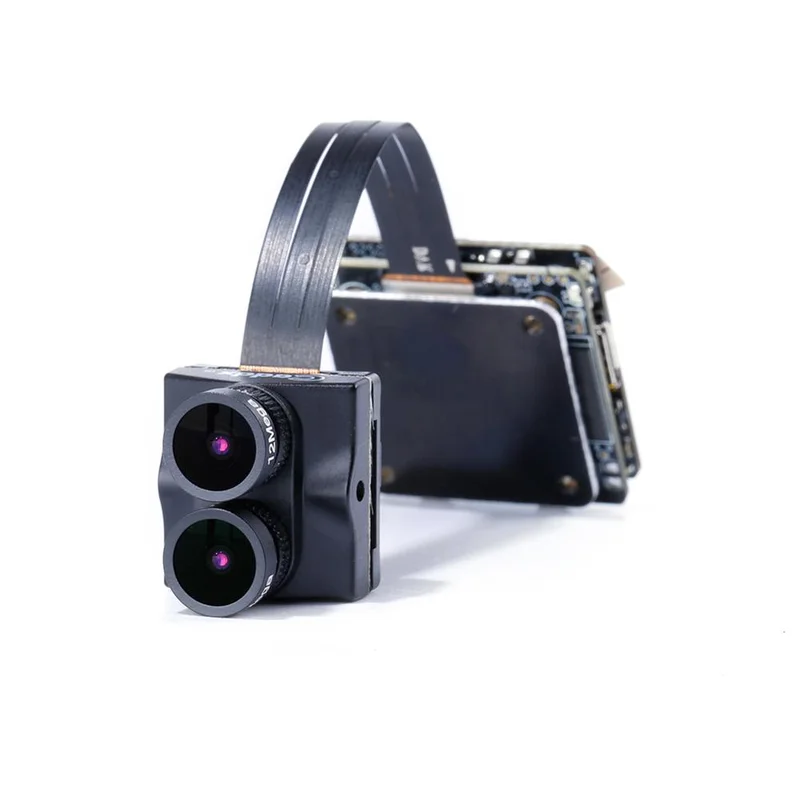 Caddx Tarsier 1200TVL 4 K HD с двумя линзами Аудио Супер WDR OSD WiFi FPV камера записи NTSC/PAL ND8