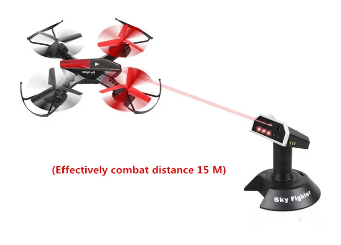 

mini rc drone Battle Drone YD-822S 2.4G 4CH 6-Axis RTF RC Quadcopter with 3D Flip Infrared Combat Infrared Battle function gift