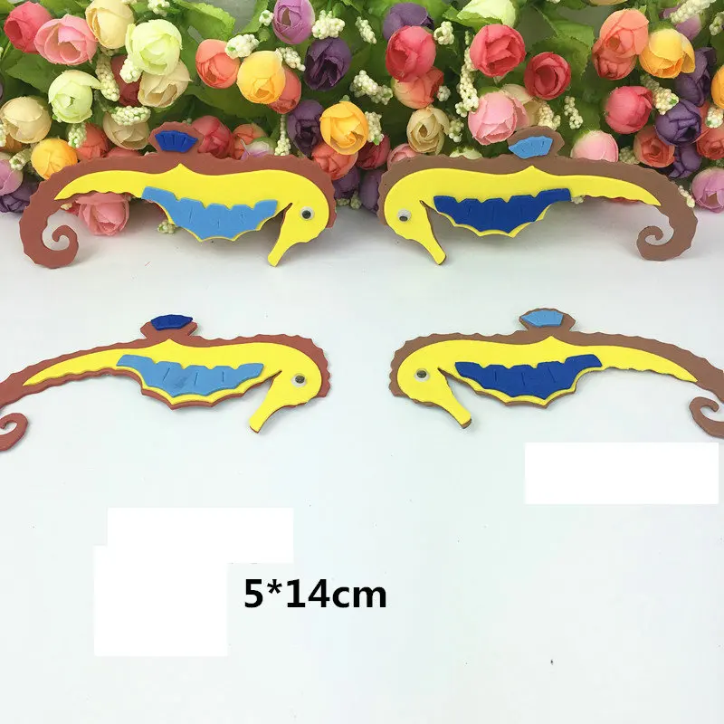4PCS 5x14cm 6 шт./лот, EVA пены 3D Кролик без наклеек детский сад ремесла Набор для скрапбукинга. Карманное ремесло пасхальные ремесла классические игрушки OEM - Цвет: 4PCS 5x14cm