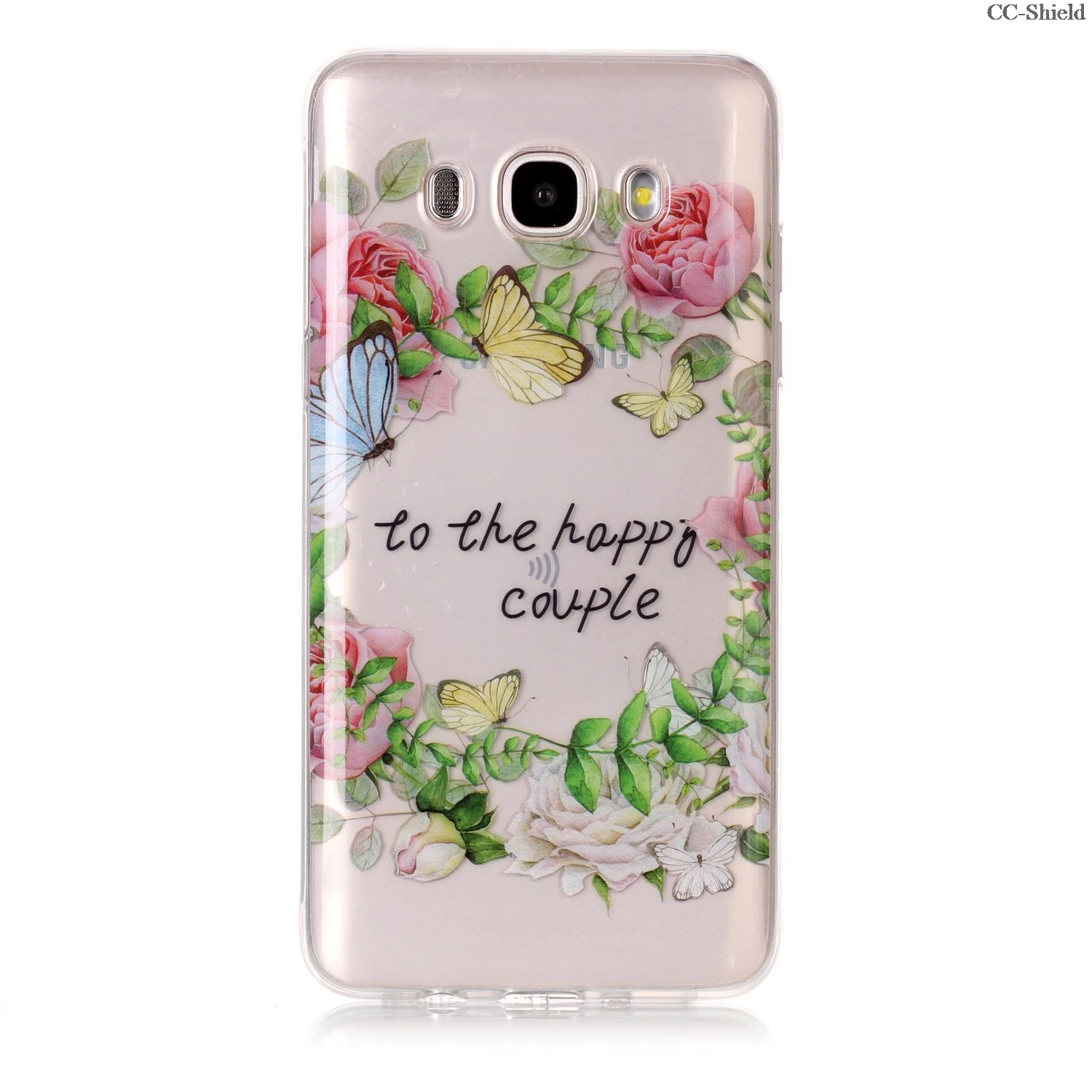 Мягкий ТПУ чехол для Samsung Galaxy J5 2016 J56 J510 J510F J510H J510FN/DS SM-J510F SM-J510H прозрачный