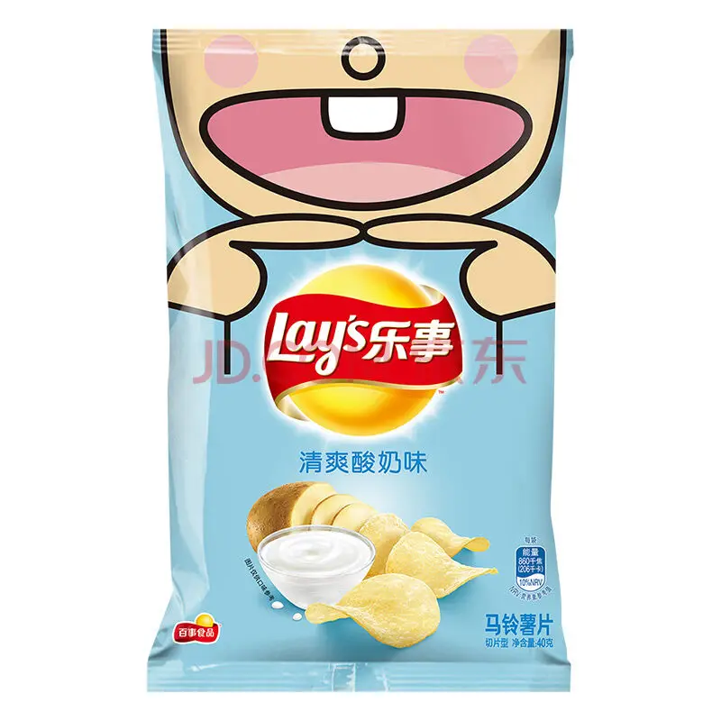 Китайской еды Закуски lay' с Картофельными чипсами Продукты Питания 1 упак. 40 г