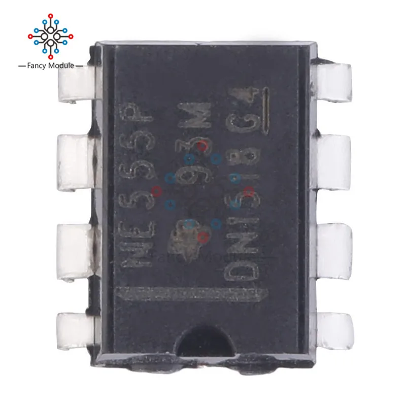 Texas Instruments NE555P NE555 DIP 8 однополярный таймер IC 10 шт.|dropshipping| |