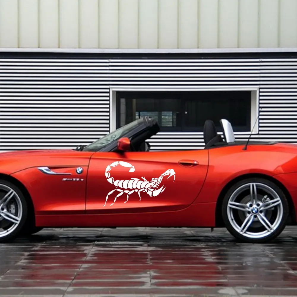 Автомобильные наклейки с животными скорпионами Sport 27 ''x 17'' для Z4 I8 R8