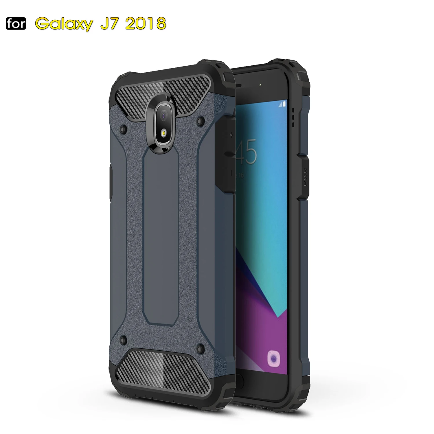 Чехол для Samsung Galaxy J7 2018 силиконовый Жесткий чехол телефона J737|Бамперы| |