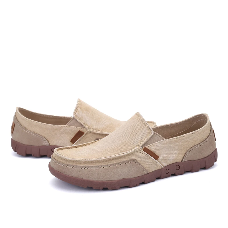 

Male sneakers men canvas shoes adult summer beach loafers mens light hard wearing shoes flats breathable plus size 39-47