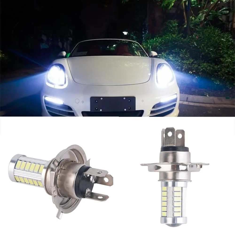 ICOCO H4 светодиодный 5630 33SMD 8 Вт 33 светодиодный автомобильный светильник лампы головной светильник 12V 800lm дневные ходовые огни дневного движения светильник вождения светильник s туман светильник Лидер продаж