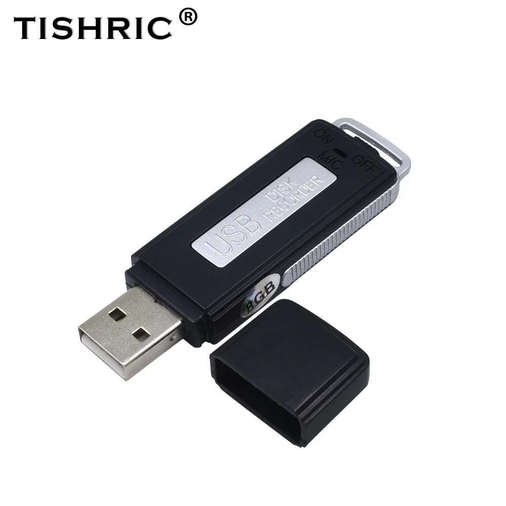 Профессиональный мини диктофон TISHRIC 8 ГБ перезаряжаемый Usb флеш накопитель