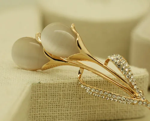 Женская бижутерия высококачественные корейские цветы тюльпана