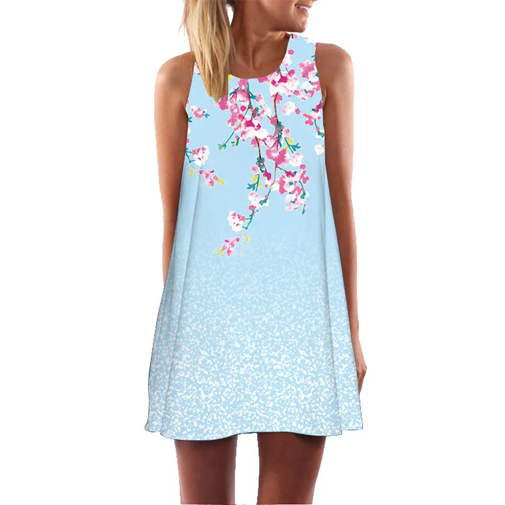 Perimedes Женская одежда в винтажном стиле летнее пляжное Короткое мини-платье без