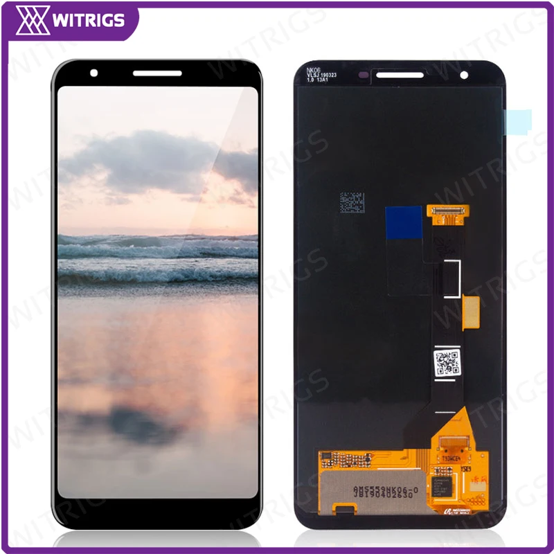 Witrigs lcd для Google Pixel 3a lcd дисплей кодирующий преобразователь сенсорного экрана в сборе Замена