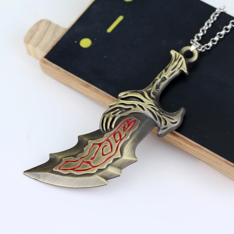 Модное ожерелье dongsheng из игры Бог войны меч OLYMPUS KRATOS с лезвиями Хаоса Dota 2