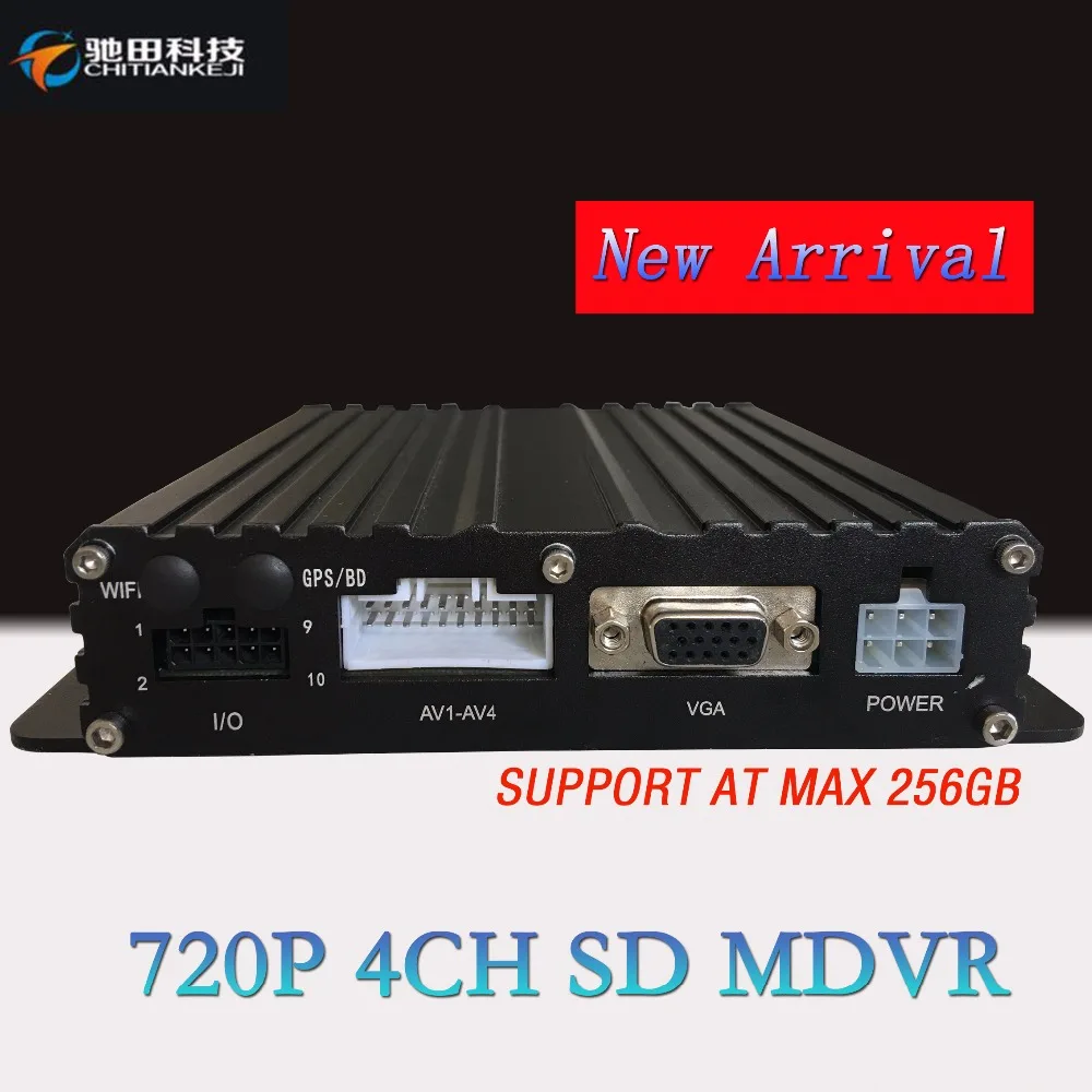 Г 256 г SD карты MDVR поддерживается 3g 4G gps Wi Fi AHD 720 P 4 CH Автобус DVR 4ch|dvr rddvr |