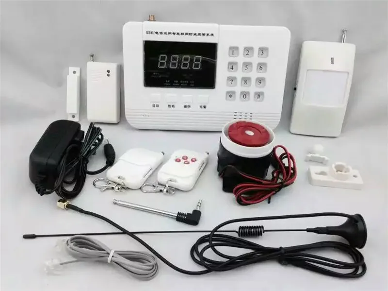 99 wireless defense zone Dual Network PSTN+GSM Alarm System