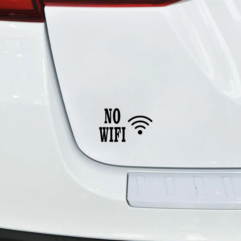 QYPF 15 см * 9 4 интересный без WiFi Графический декоративный автомобильный стикер