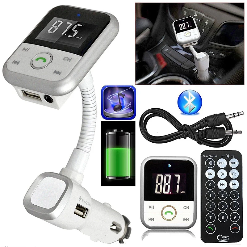 Handsfree комплект беспроводной связи Bluetooth для автомобиля приемник fm передатчик MP3