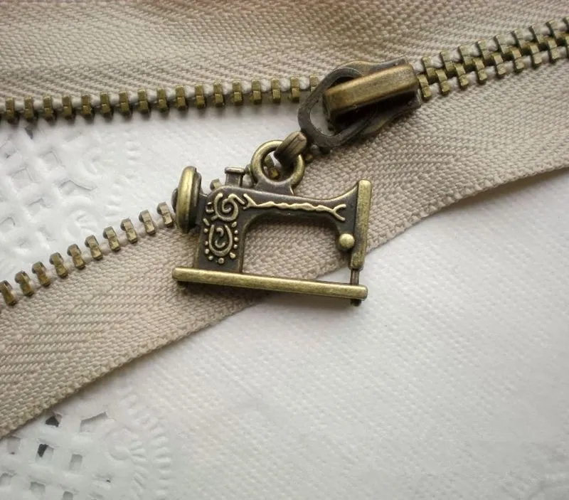 10 шт. 5 # металлическая головка на молнии для металлической над пальто одежда