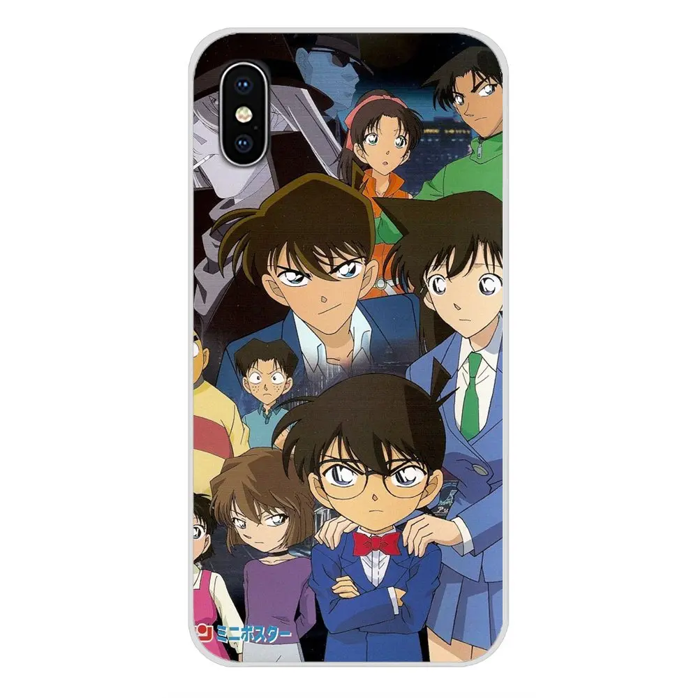 Знаменитый аниме Detective Conan для Xiaomi Redmi 4A S2 Note 3 3S 4 4X 5 Plus 6 7 6A Pro Pocophone F1 аксессуары