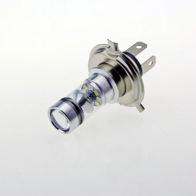 2 шт. 100 Вт H4 Samsung 3030 чип 20 SMD 6500k Ярко-белый светодиодный противотуманный DRL дневные
