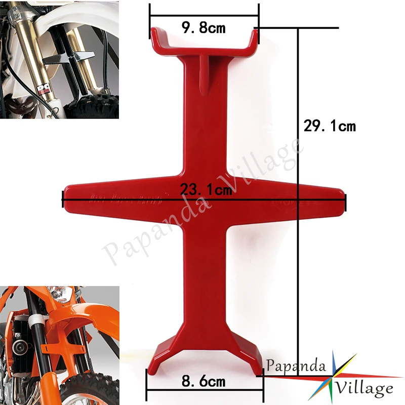 

Motocross Tie Down Brace Dirt Bike Fork Saver Off-Road Wheel Support Transportation Protector For Honda CB CBR CRF 250 300 450