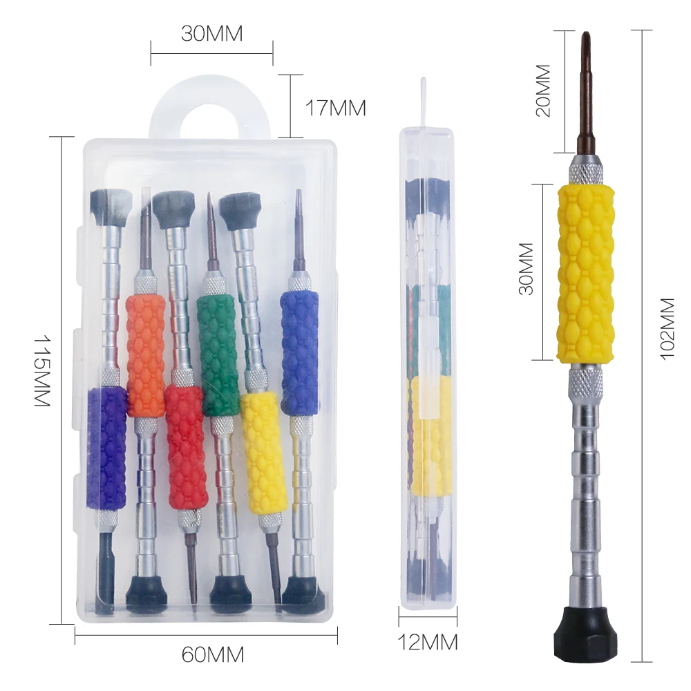 BST-669S Screwdriver Cell Phone Repair Tools Torx Phillips Trigonal Kit for iPhone 7 Samsung Tablet set | Инструменты