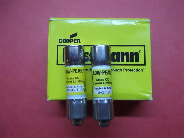 

LP-CC-7-1 / 2 LOW-PEAK US BUSSMANN 10X38 delay fuse / Fuse 7.5A