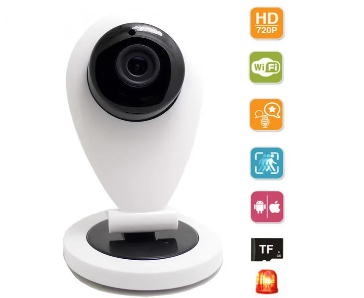 720 P Мини Wi-Fi IP Камера Беспроводной HD Smart P2P Видеоняни и радионяни сеть