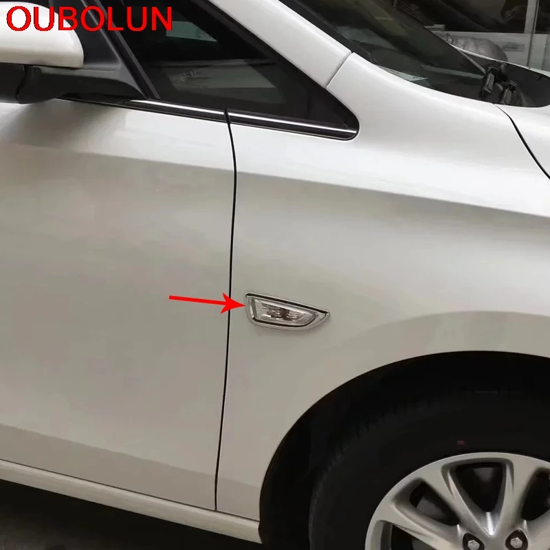OUBOLUN ABS Chrome для Opel ASTRA J Buick Excelle XT/GT 2012 2014 боковой указатель поворота