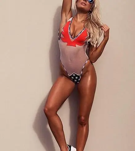 2017 Sexy Brazilian Swim Bathing Suit Swimwear Push Up Monokini For Women Thong One Piece Swimsuit | Спорт и развлечения