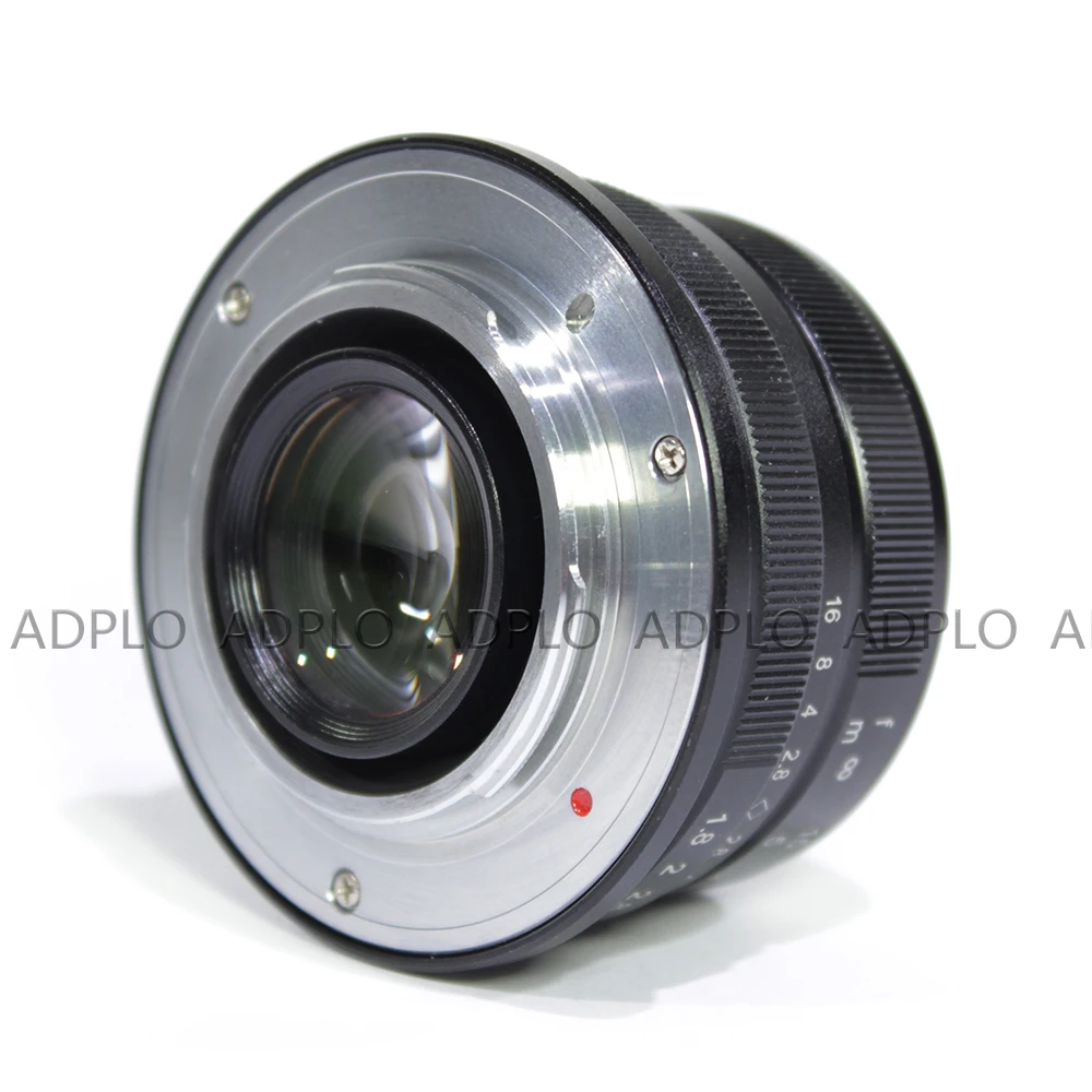 Объектив Pixco 25 мм F1.8 M4/3 NEX HD. MC с ручной фокусировкой для камер sony Nex/Micro Four Thirds M4/3 GX8 GX85 G7 GF7 E-M10 II A7 A6500