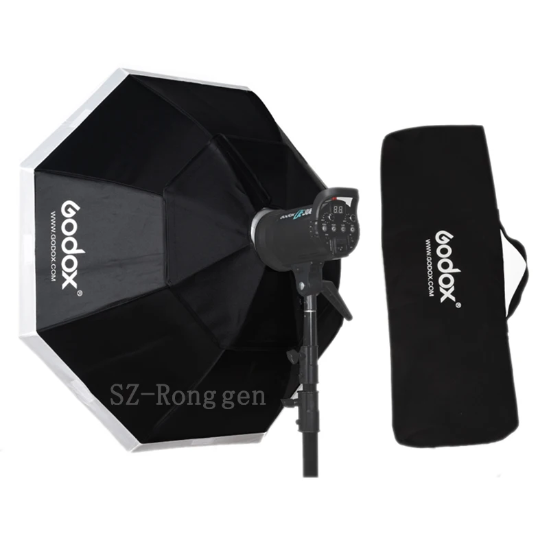 Софтбокс Godox 95 см/120 см/140 см переносная прямоугольная мягкая коробка с креплением