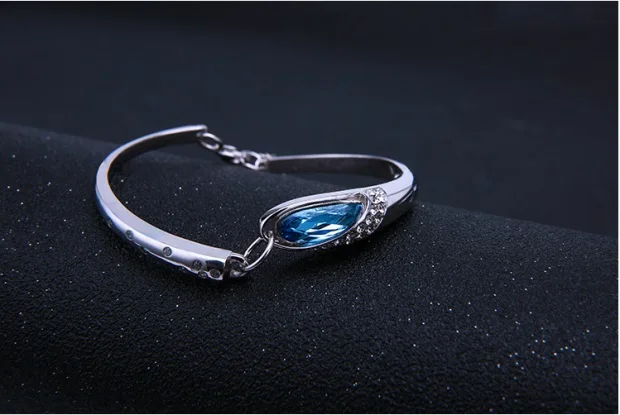 Хрустальный Браслет Модный женский браслет многоцветные браслеты с крыльями для