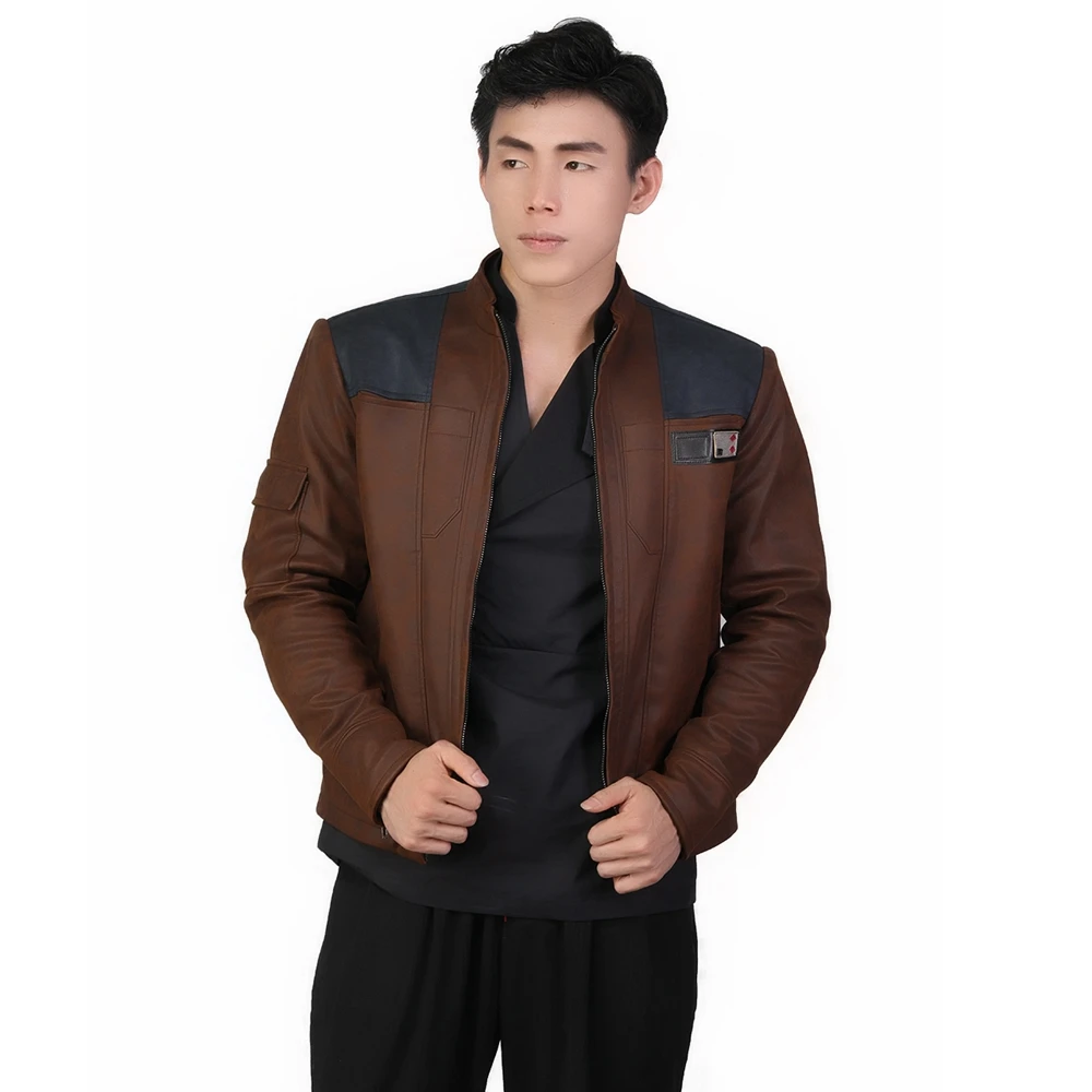 XCOSER Solo: A Star Wars Story Han Solo PU куртка и внутренний топ Косплей Костюм Набор 2018 модные
