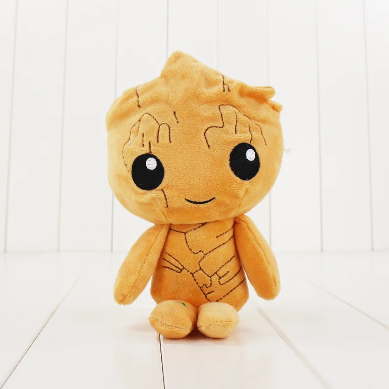 tree no cloth 4 стиля 20 см стражи Галактики ракета енот Хранитель Властелин дерево Человек Детские плюшевые игрушки мягкие животные куклы - Цвет: tree no cloth