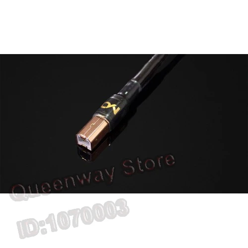 Hi Fi end Hiend аудио USB кабель 2 0 Стандартный посеребренный медный|Кабели USB| |