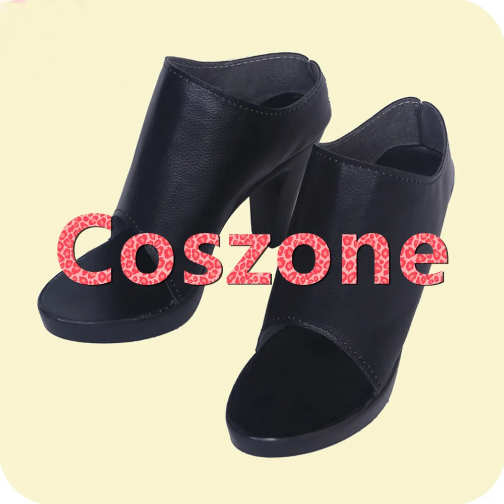 NieR: Automata YoRHa Type A No.2 A2 Black Cosplay Shoes Boots Halloween Carnival Party Costume Accessories | Тематическая одежда и
