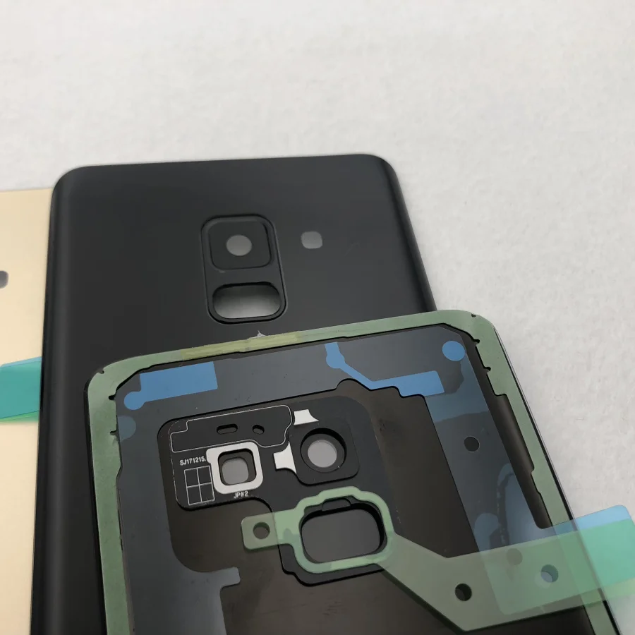 Стеклянная задняя крышка для Samsung Galaxy A8 2018 A530 чехол объектива камеры + водостойкая