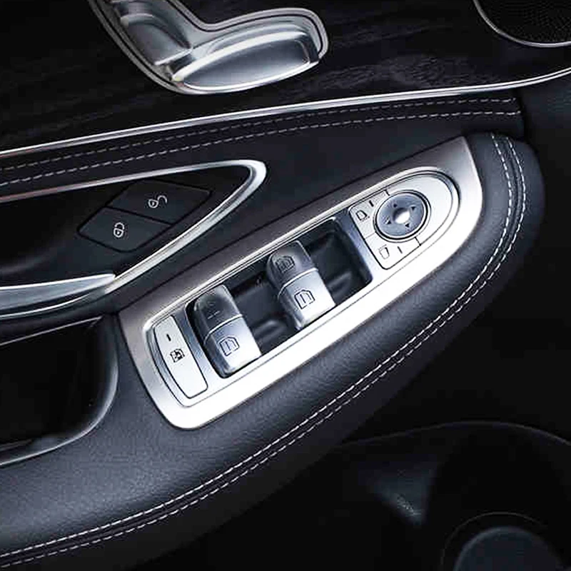 Фото Автомобильные аксессуары для Mercedes-Benz новый c-класс W205 нержавеющая сталь интерьер Автомобильные аксессуары для Mercedes-Benz новый c-класс W205 нержавеющая сталь интерьер