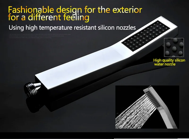 10" Rain Shower Set Faucet Massage Jets Spray Mixer Tap Rainfall Spa Body Shower Faucets