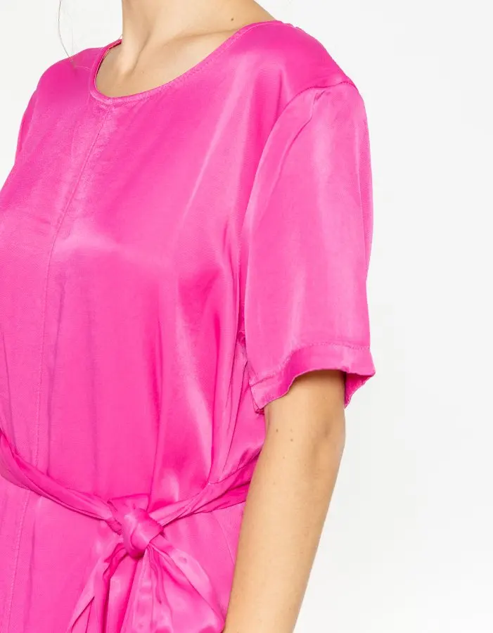 SHN Vestido Cinturon Fucsia. 22383 408 SS18|Женские платья| |
