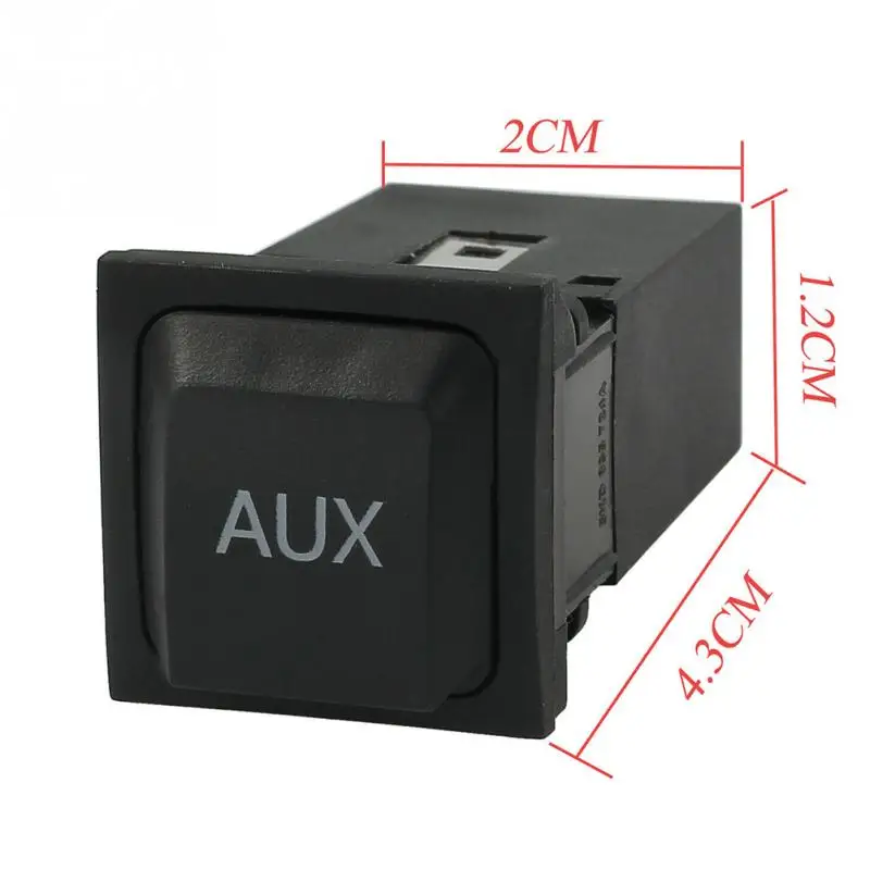 Прочный CD-плеер автомобиля AUX USB кабель Кнопка переключения для V W JE TTA GOLF MK6 MK5 RCD510