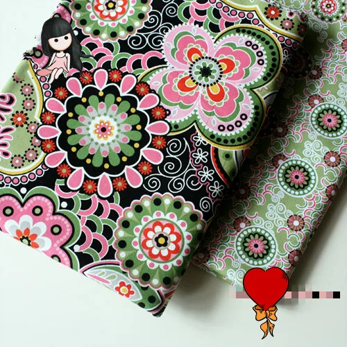 

1Yard Floral Dot Cotton Fabric Meter Brocade Diy Handmade Patchwork Sewing Textiles Tissus Costura Telas Felt African