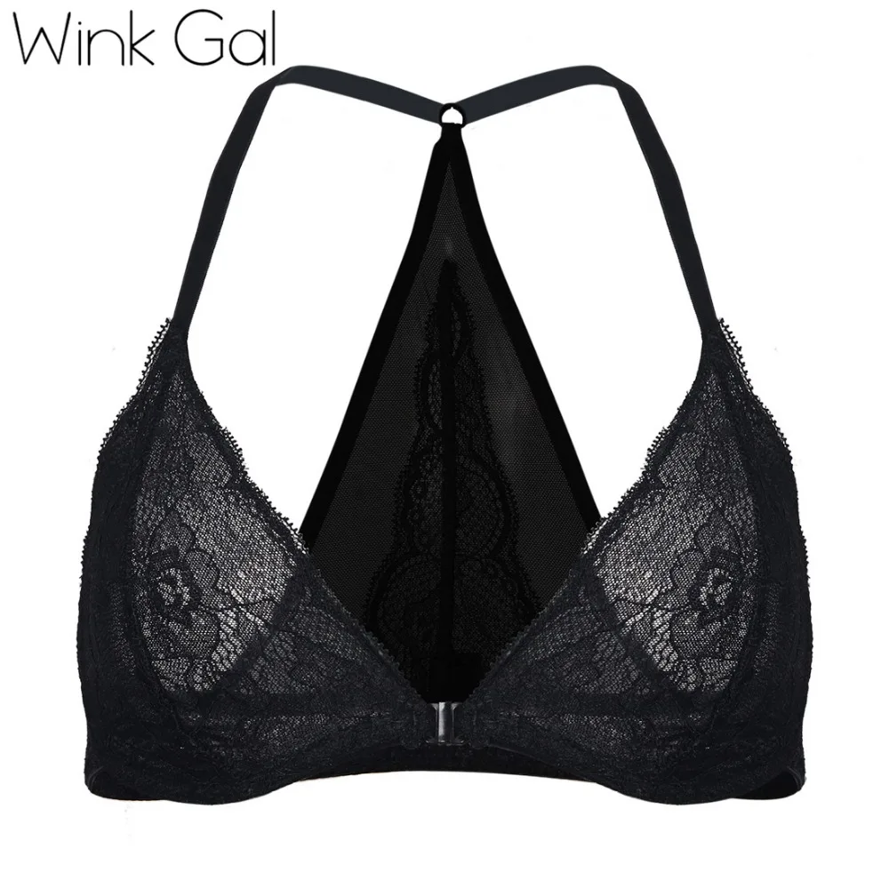 Подмигивание Гал новые модные пикантные Для женщин Кружева цветочные Bralette для
