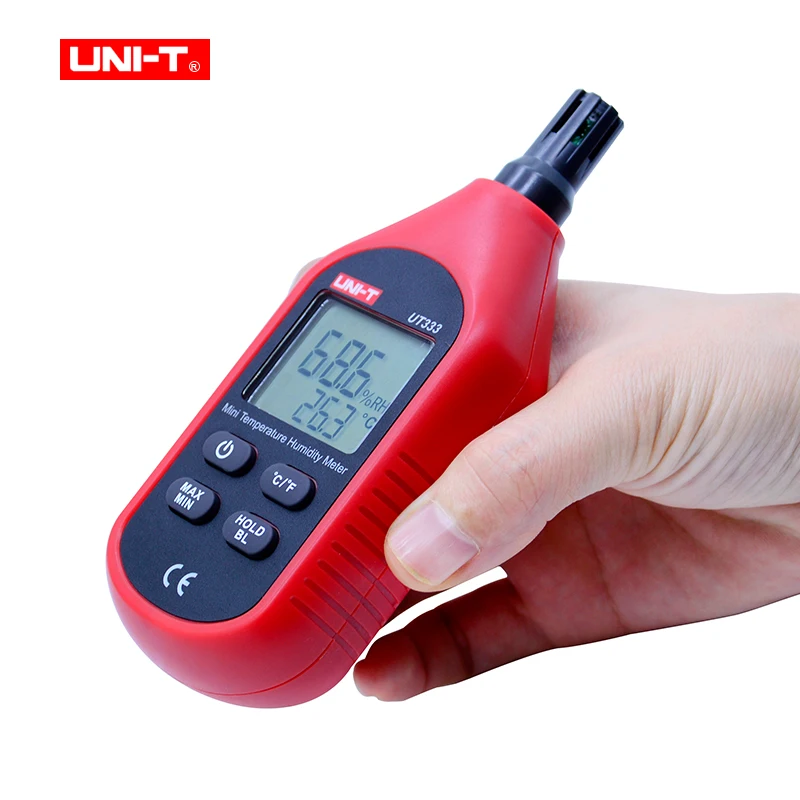 UNI-T UT333 Мини Измеритель температуры и влажности Крытый Открытый гигрометр